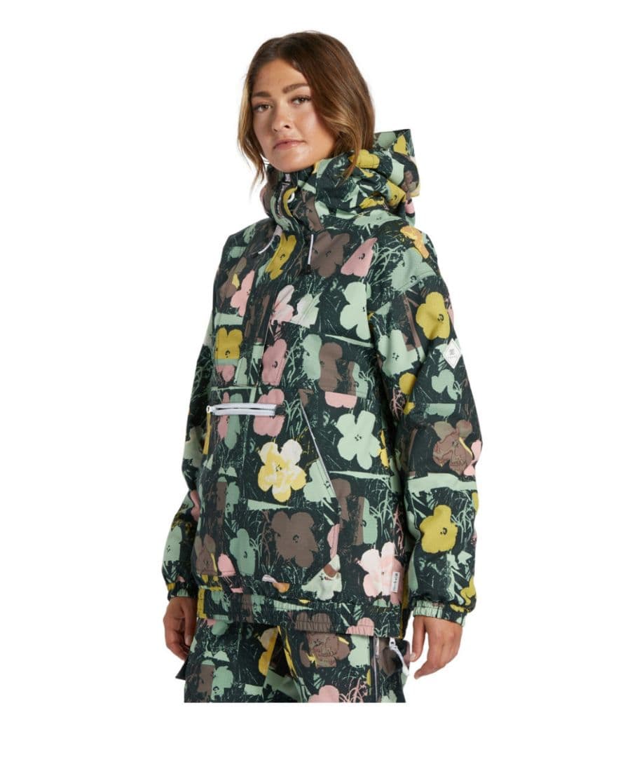 DC コラボ Andy Warhol スノボウェア 限定 アノラック 美品 S