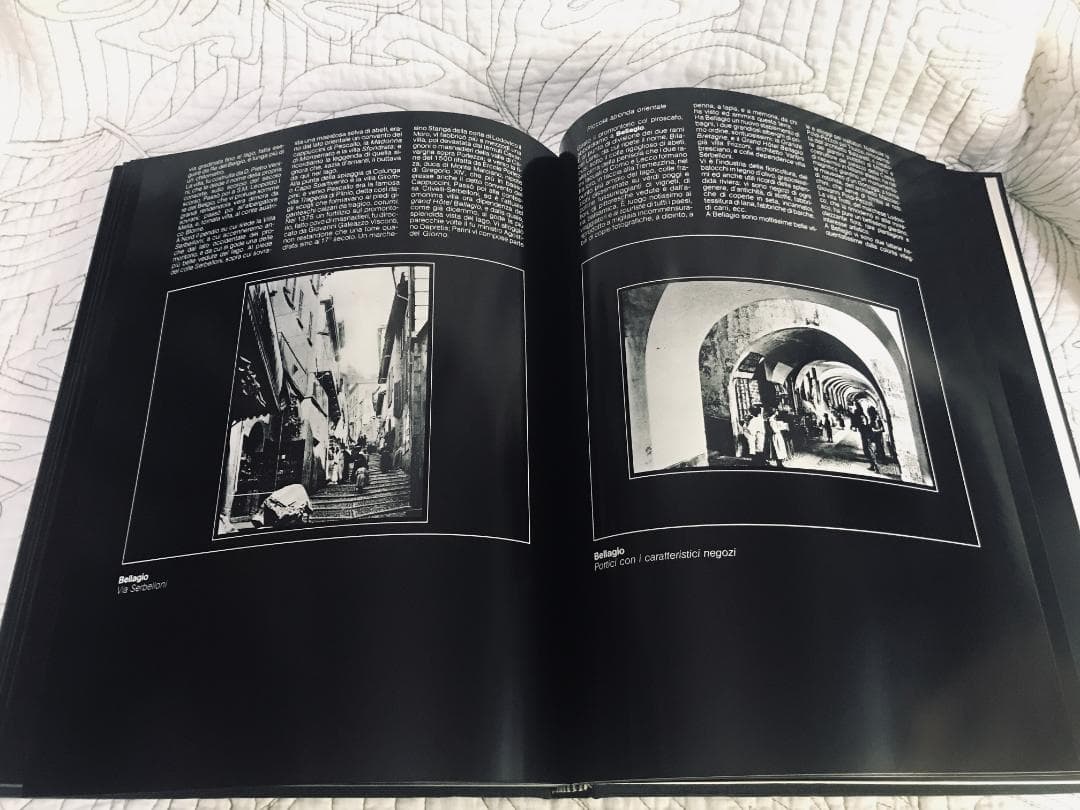 写真集「Lario fine secolo 」イタリアの写真集