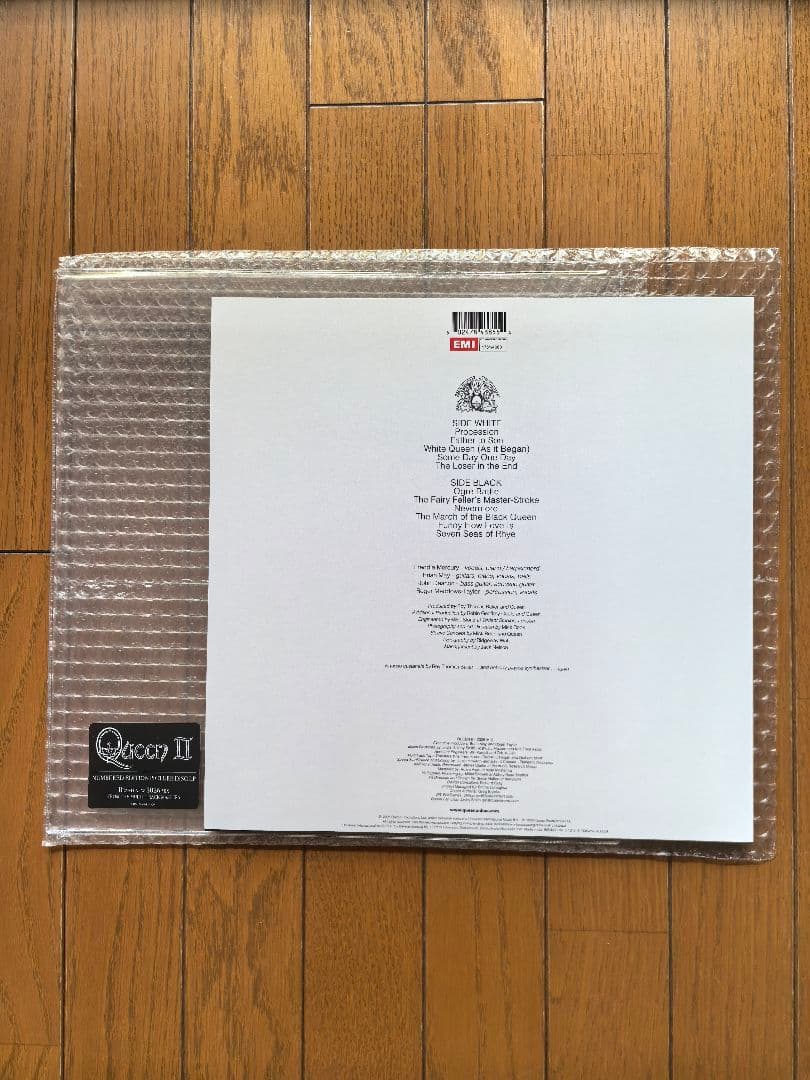 Queen Ⅱ_両面ピクチャー仕様 LP 輸入盤