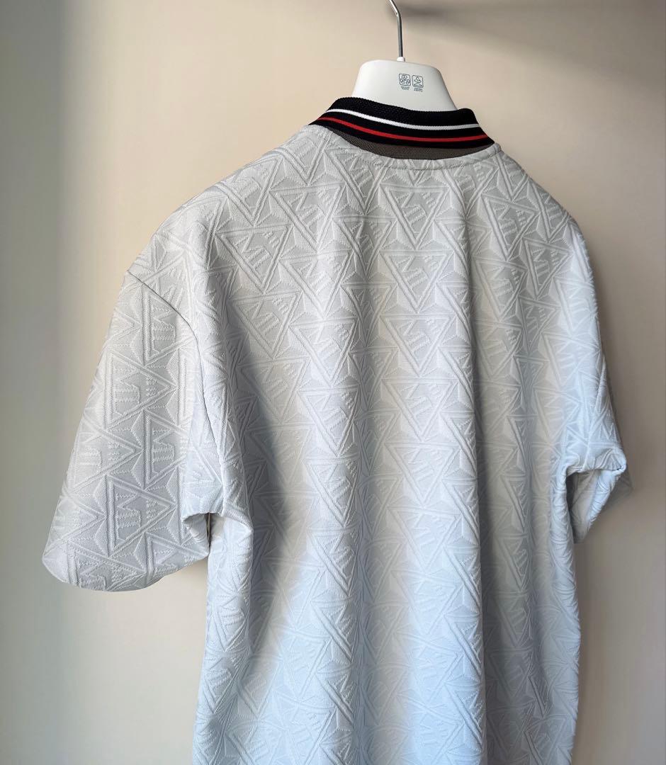 新品 ★ MARK&LONA コード ポロシャツ マーク&ロナ 正規品 グレー