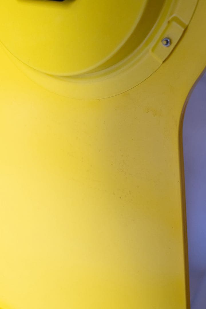 廃盤品 IKEA PS 1995 収納付き　置き時計　ポストモダン　イエロー