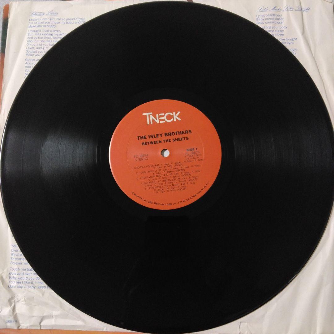 洋楽 The Isley Brothers Between The Sheets LP