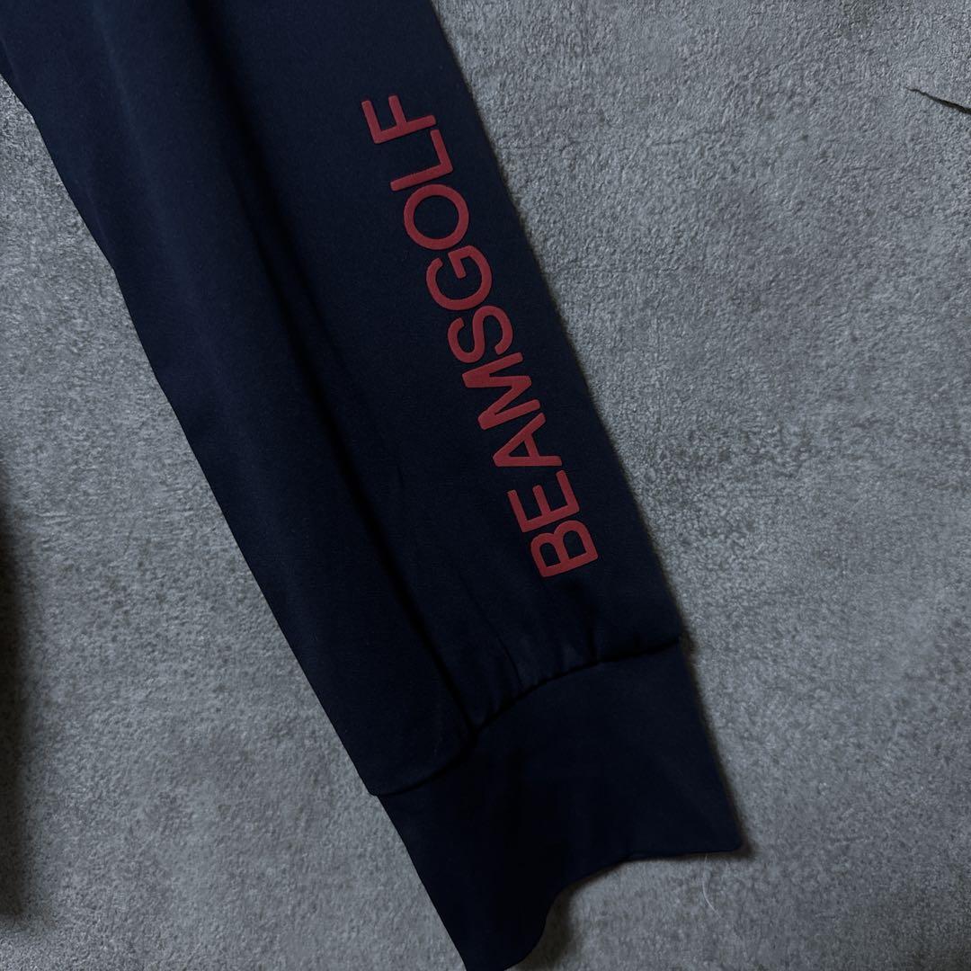 BEAMS GOLF ビームスゴルフ 薄手 ジップ ジャケット ネイビー M