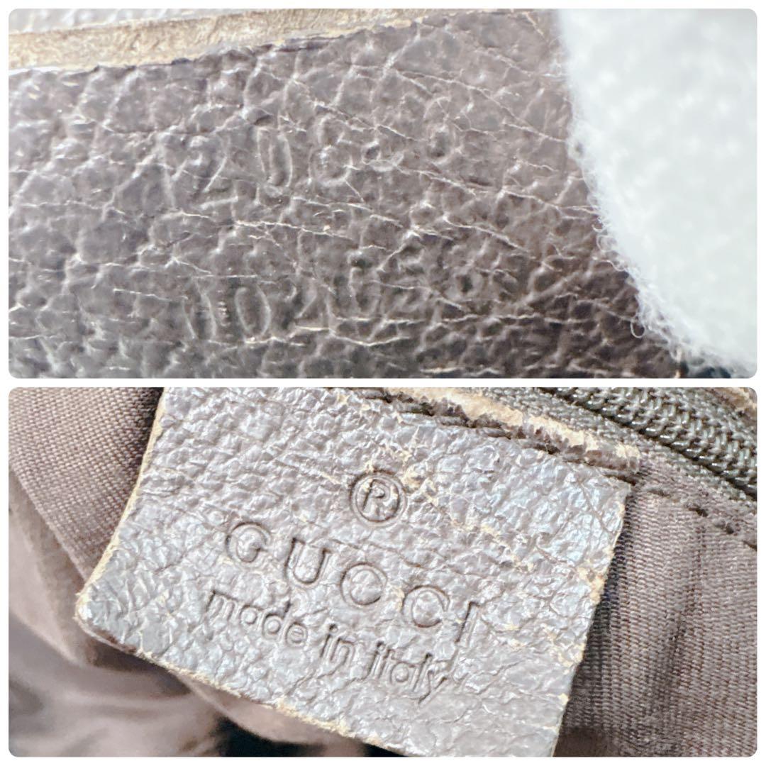 GUCCI グッチ トートバッグ ハンドバッグ 肩掛け GGキャンバス バケツ型