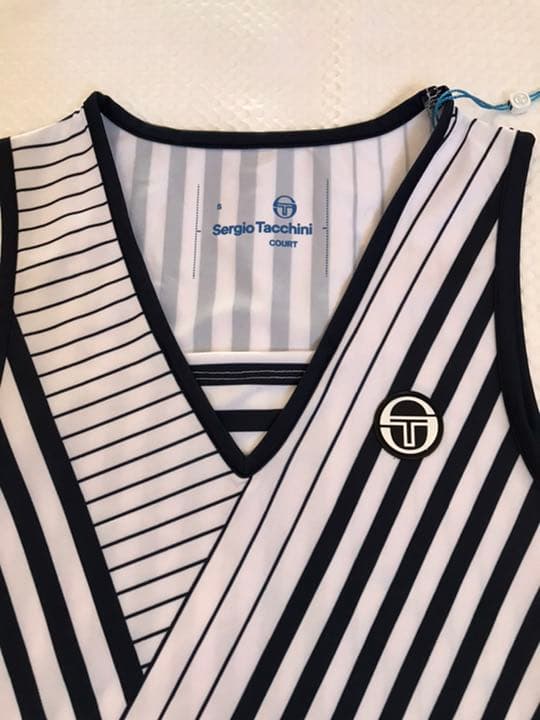 セルジオタッキーニ　テニスウェア　タンクトップ  US-Sサイズ　新品