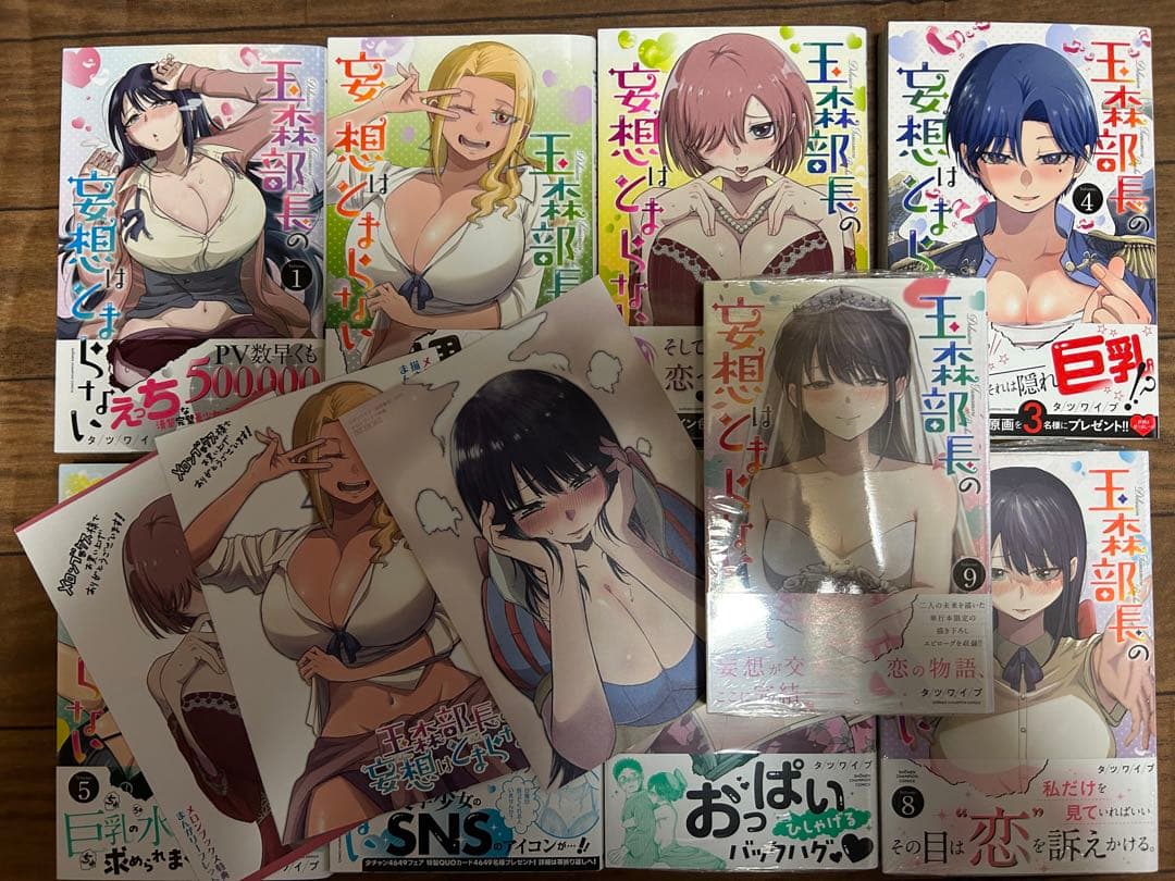 玉森部長の妄想はとまらない　全巻セット　タツワイプ