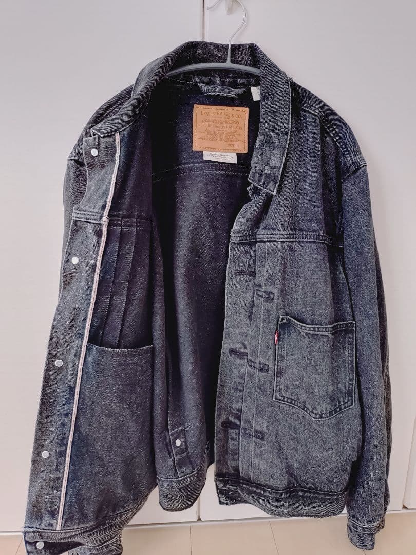 Levi's ブラックデニム　　EDIFICE 30th 別注品 サイズM