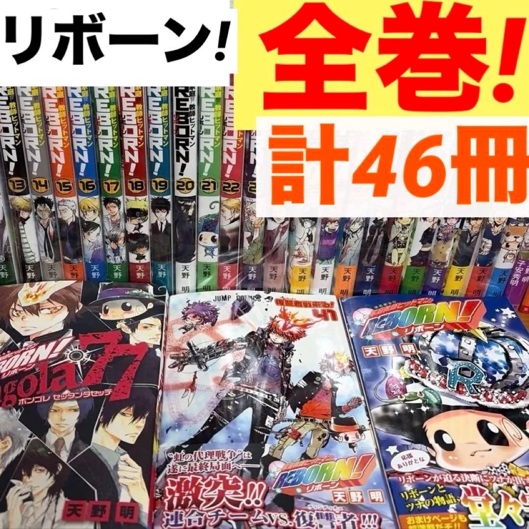 家庭教師ヒットマンREBORN 1〜42巻　全巻 セット リボーン　関連本4冊付