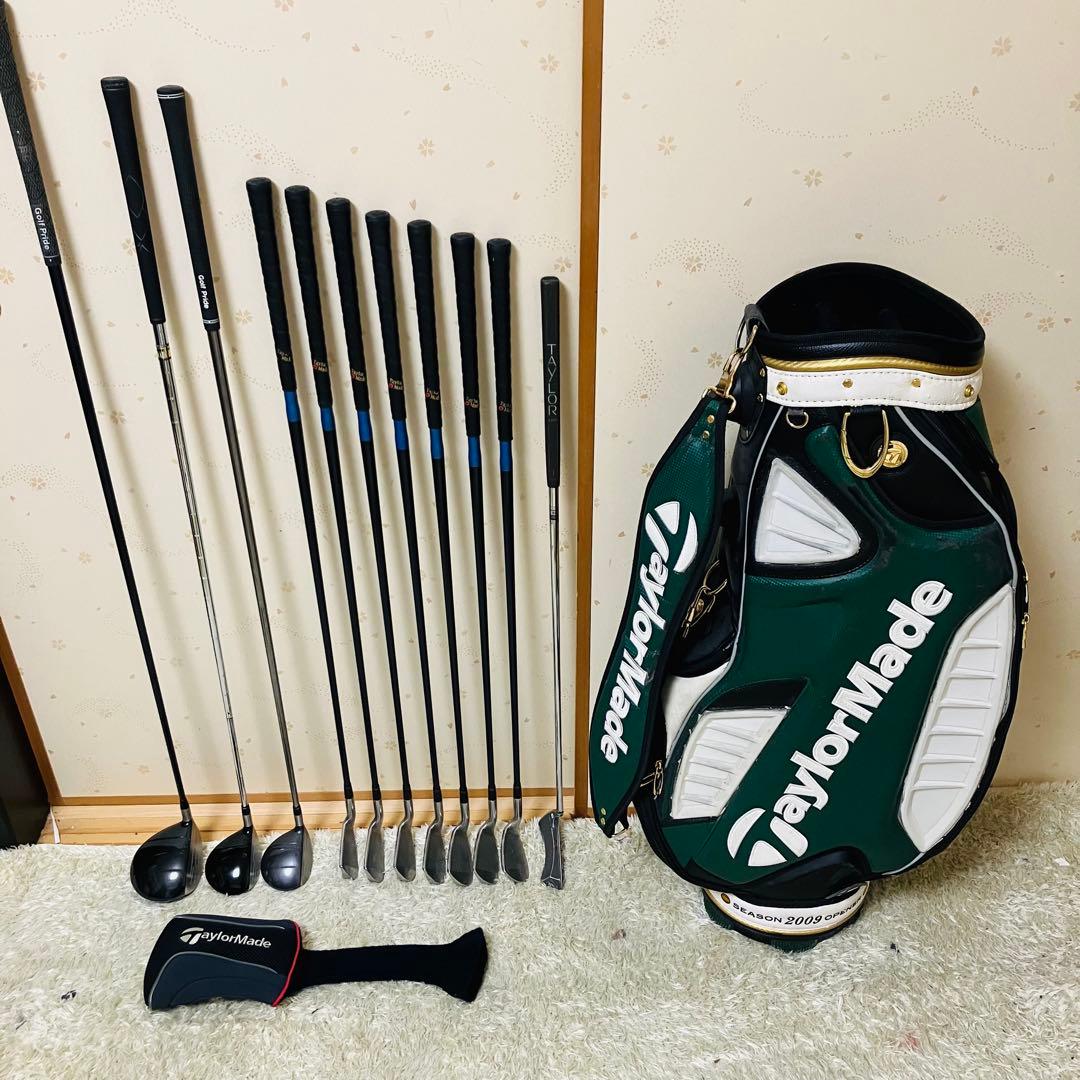 【クラブ全てTaylorMade】テーラーメイドフルセット初心者中級者向け