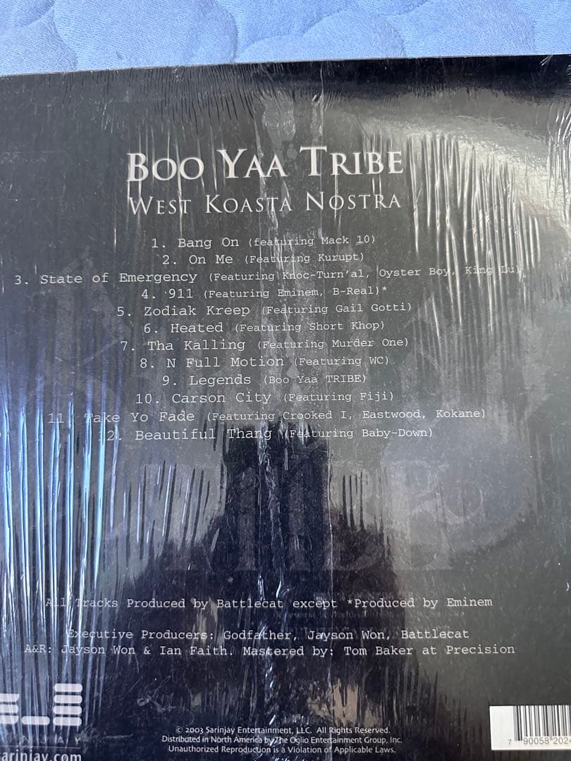 洋楽 Boo Yaa Tribe West Koasta Nostra