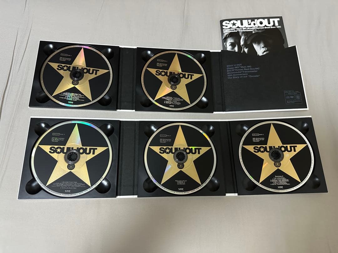SOUL’d OUT Decade 完全生産限定盤 CD DVD ソウルドアウト