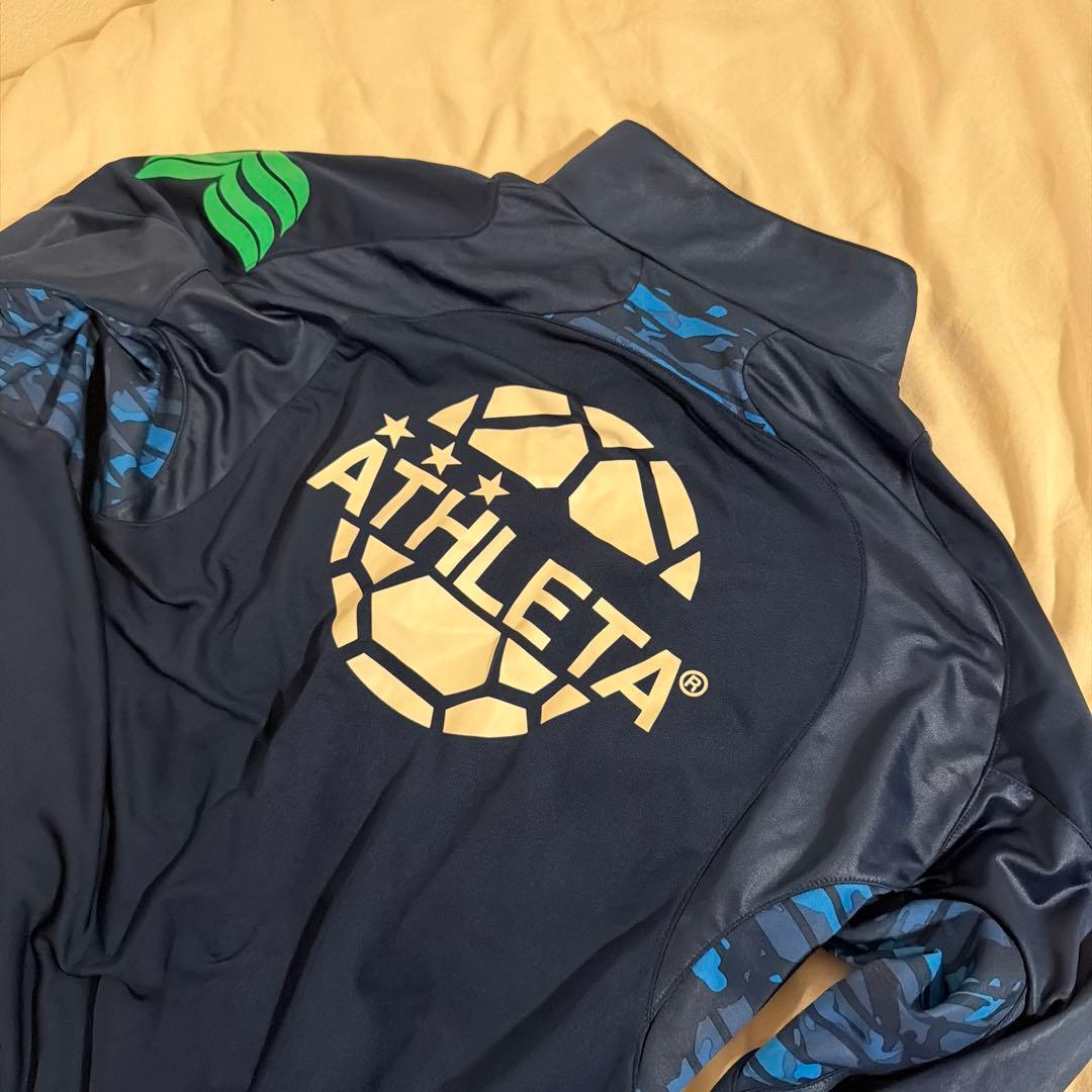 ATHLETA サッカージャージ 上下セット ネイビー xlサイズ