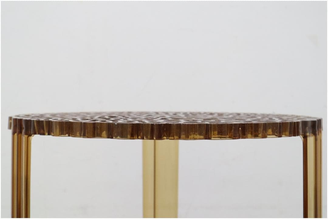 Kartell カルテル T-TABLE ティーテーブル アンバー ローテーブル
