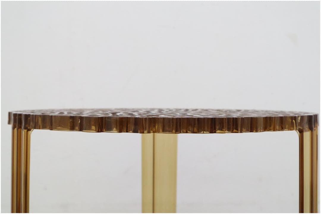 Kartell カルテル T-TABLE ティーテーブル アンバー ローテーブル