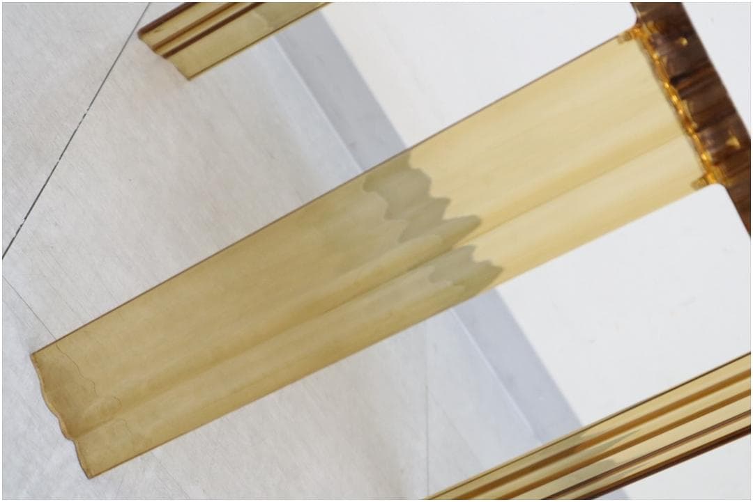 Kartell カルテル T-TABLE ティーテーブル アンバー ローテーブル