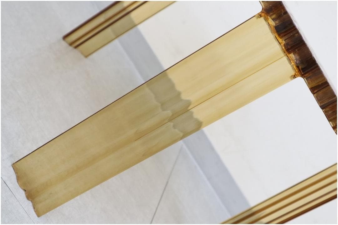 Kartell カルテル T-TABLE ティーテーブル アンバー ローテーブル
