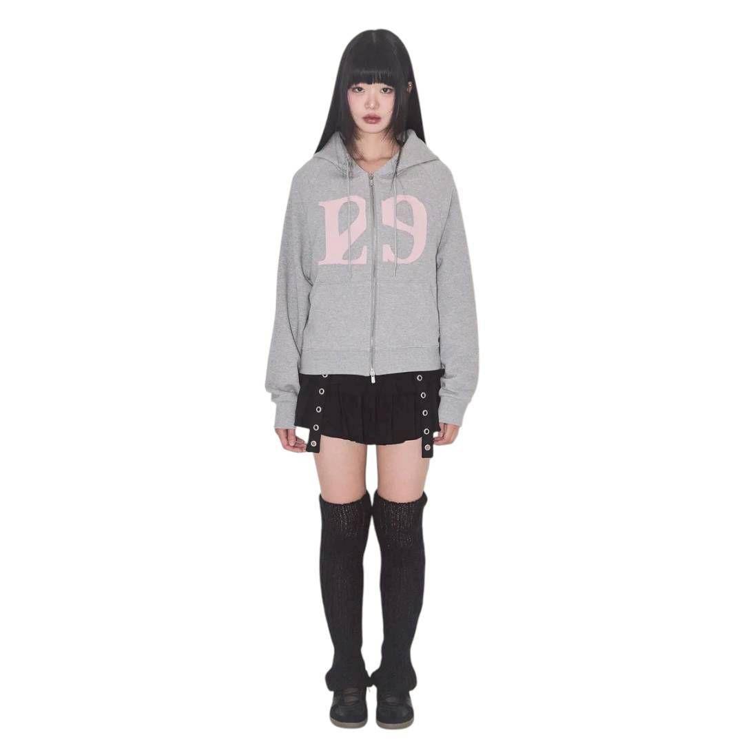 ILLIGO 129 LOGO パーカー グレー M
