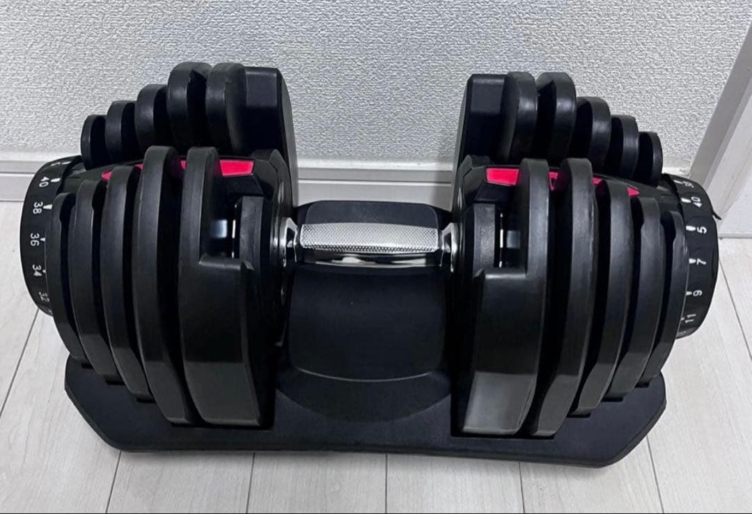 可変式ダンベル　40kg 2個セット　その①
