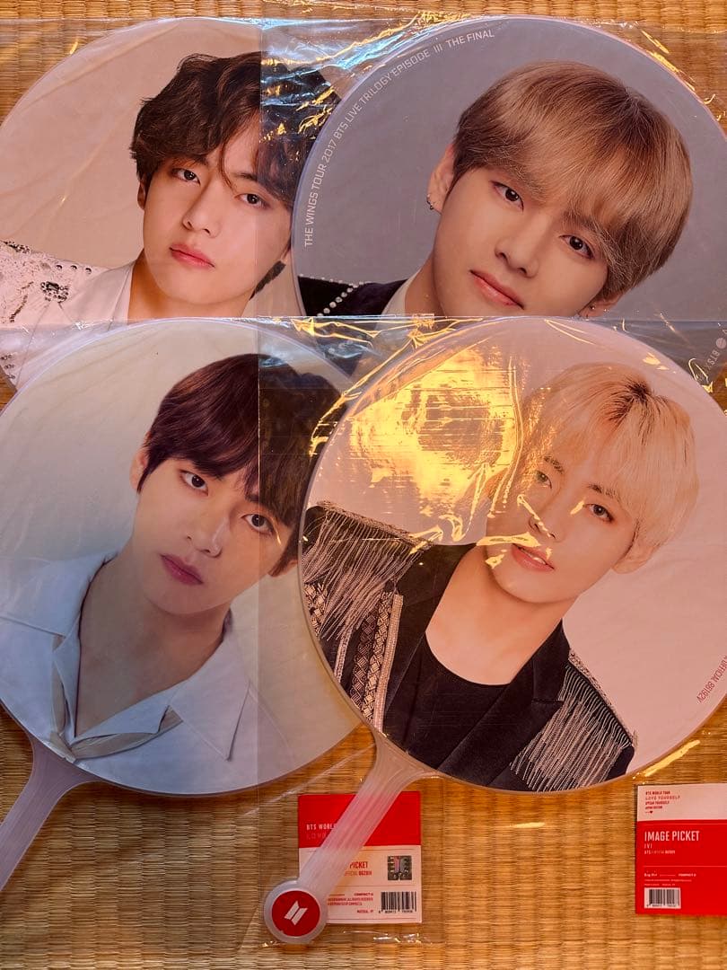 BTS テヒョン　公式　うちわ　PICKET THE FINAL LYS