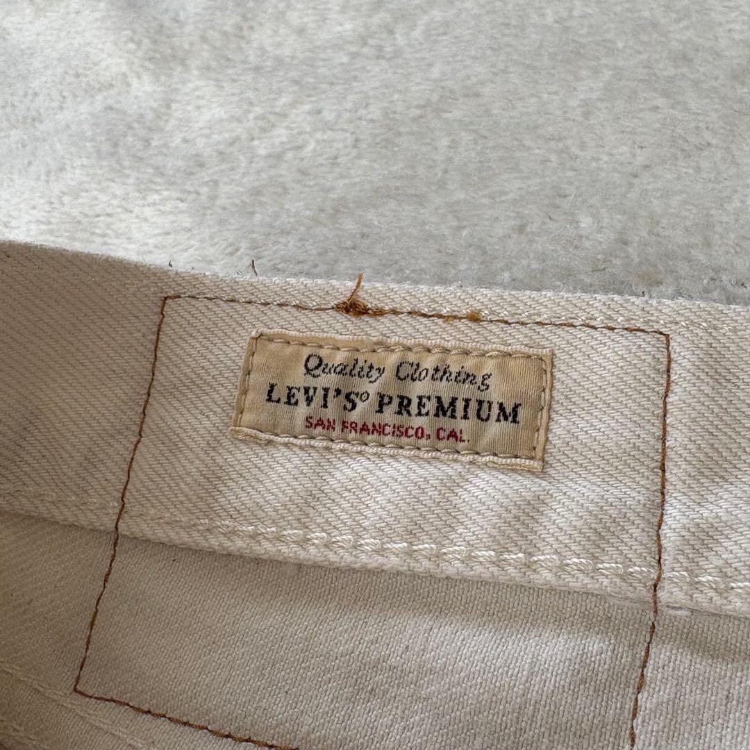 TAB！！Levi's 501 BigE ホワイト デニムパンツ w36