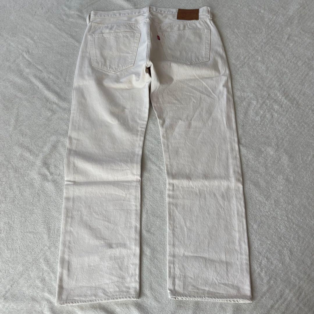 TAB！！Levi's 501 BigE ホワイト デニムパンツ w36