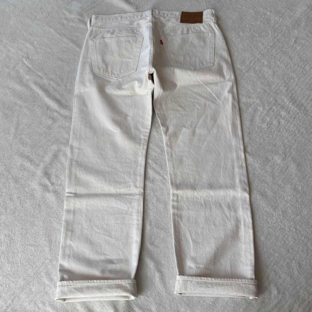 TAB！！Levi's 501 BigE ホワイト デニムパンツ w36