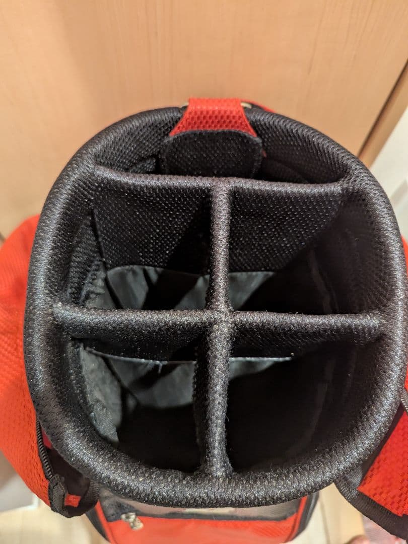 BRIDGESTONE キャディバッグ レッド