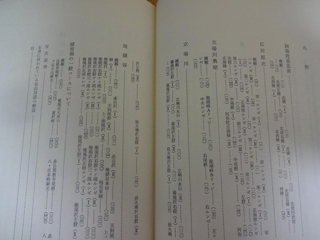 八ヶ岳研究　上・下　独標登高会　朋文堂（上）、校倉書房（下）