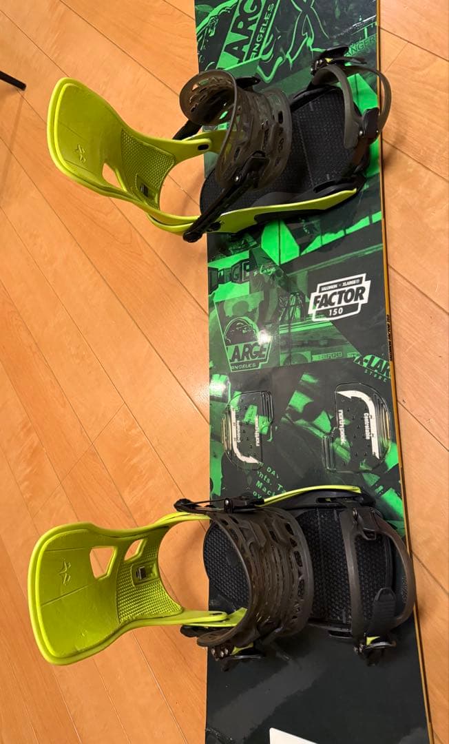 【札幌直接受け取りのみ】スノーボード２点セット　サロモン×XLARGE