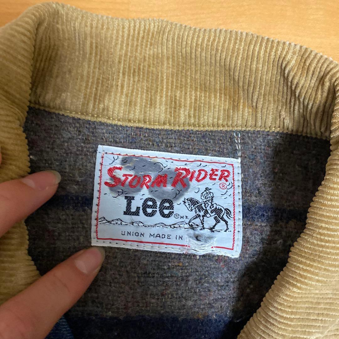 60〜70s Lee ストームライダー デニムジャケット　ユニオンチケット 短丈