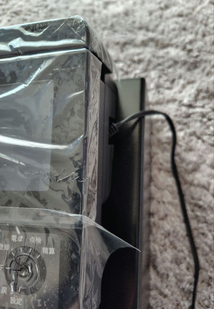 新品未使用CASIOSR-C550-4SBKワンタッチメニュー72種類ブラック