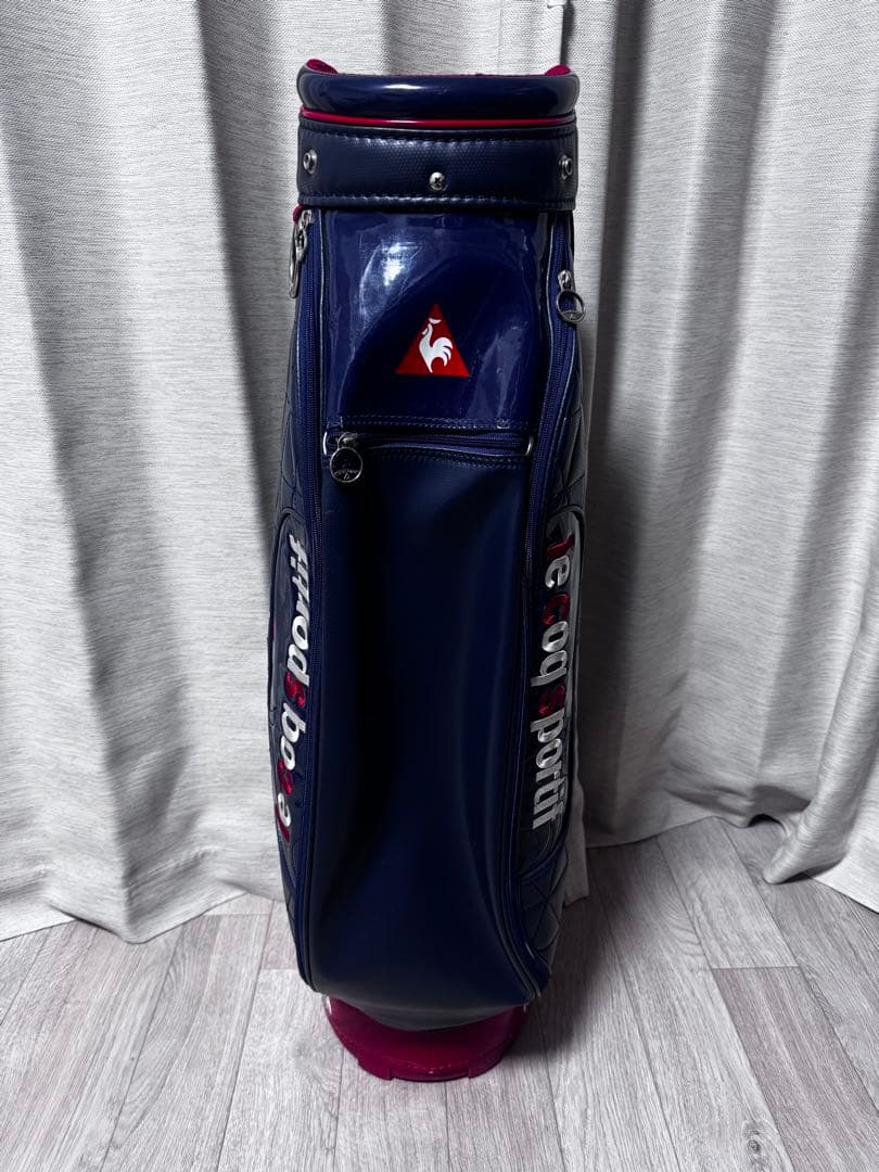 ルコック le coq sportif golf ゴルフバッグ ネイビー