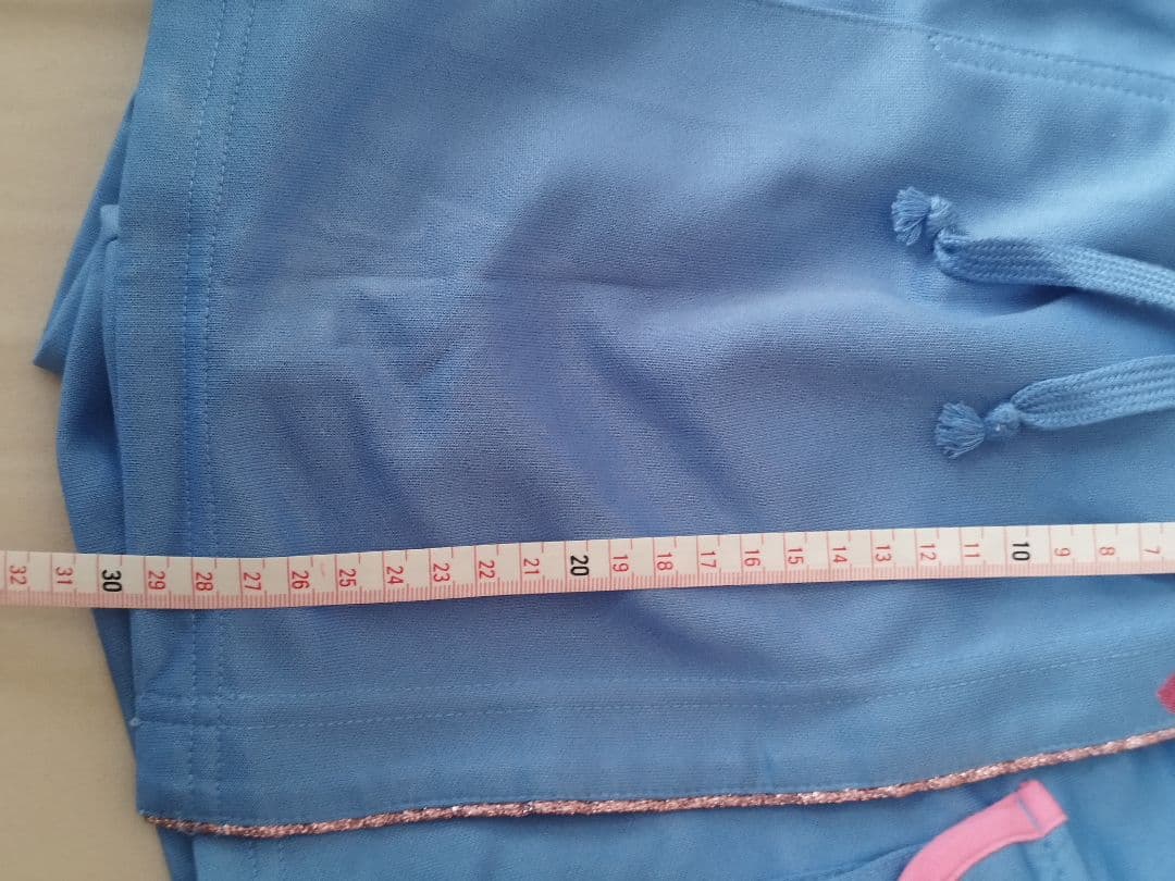 Y2K チアリーダーセットアップ　ブルー　150cm