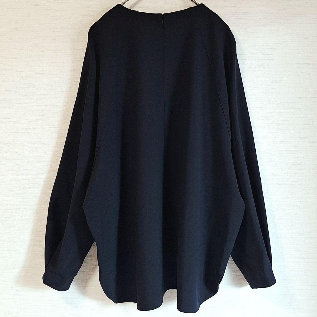 theoryluxe ウォッシャブルプルオーバーブラウス　38(M)　ゆったり