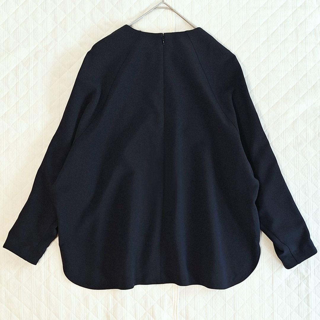 theoryluxe ウォッシャブルプルオーバーブラウス　38(M)　ゆったり
