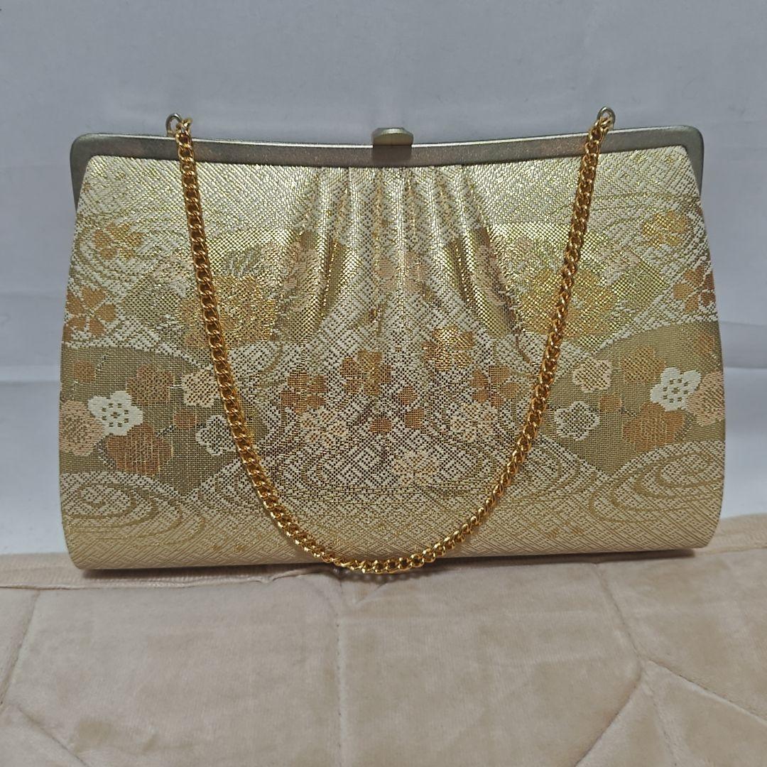 美品　未使用　和装用バッグ草履セット