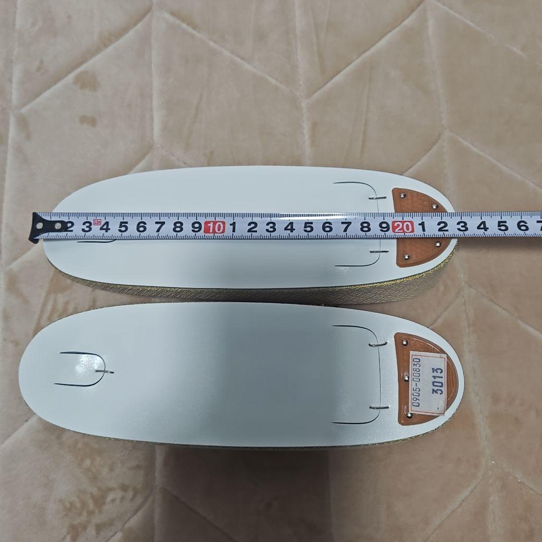 美品　未使用　和装用バッグ草履セット