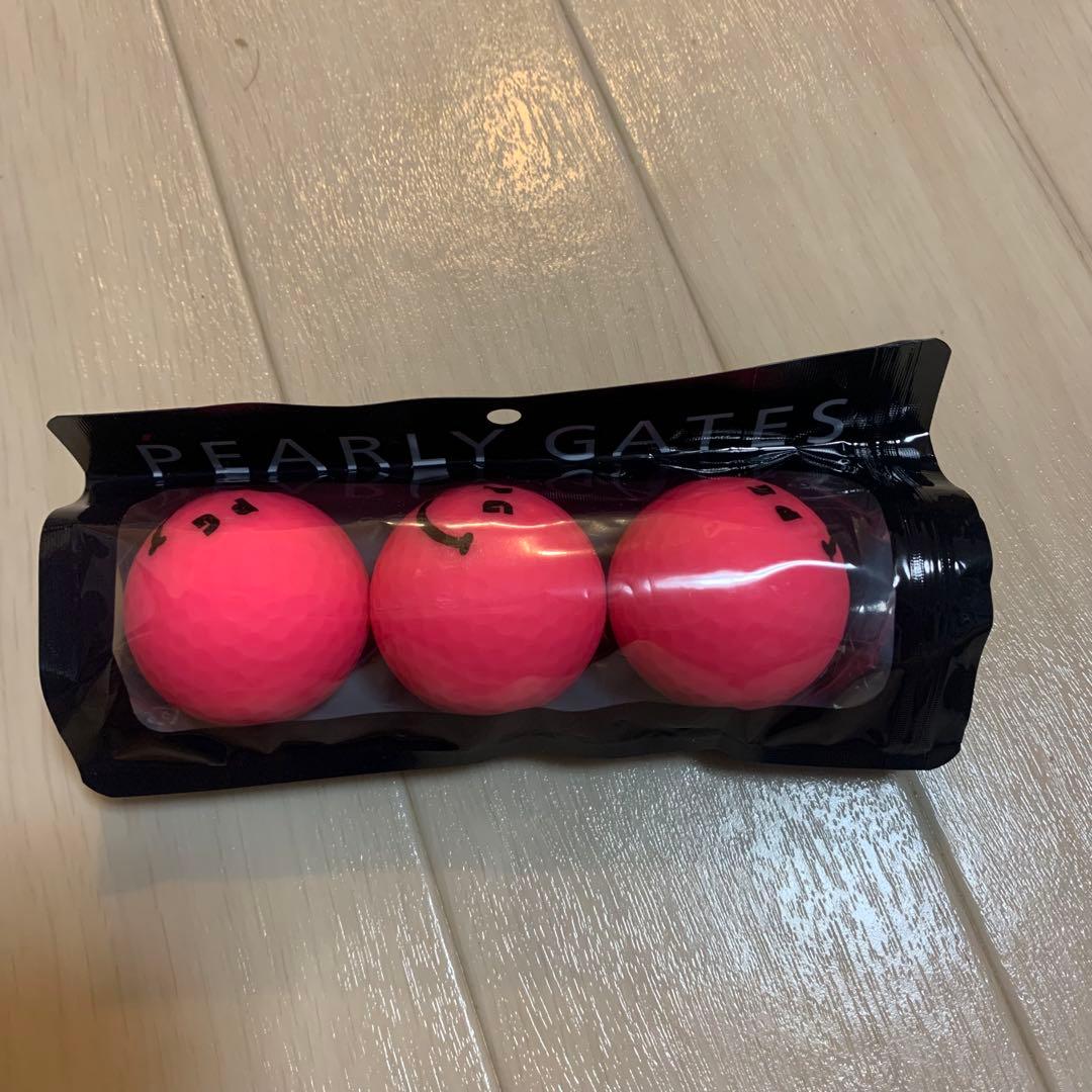新品■11,000円【パーリーゲイツ 】カラー　ゴルフボール 計20個