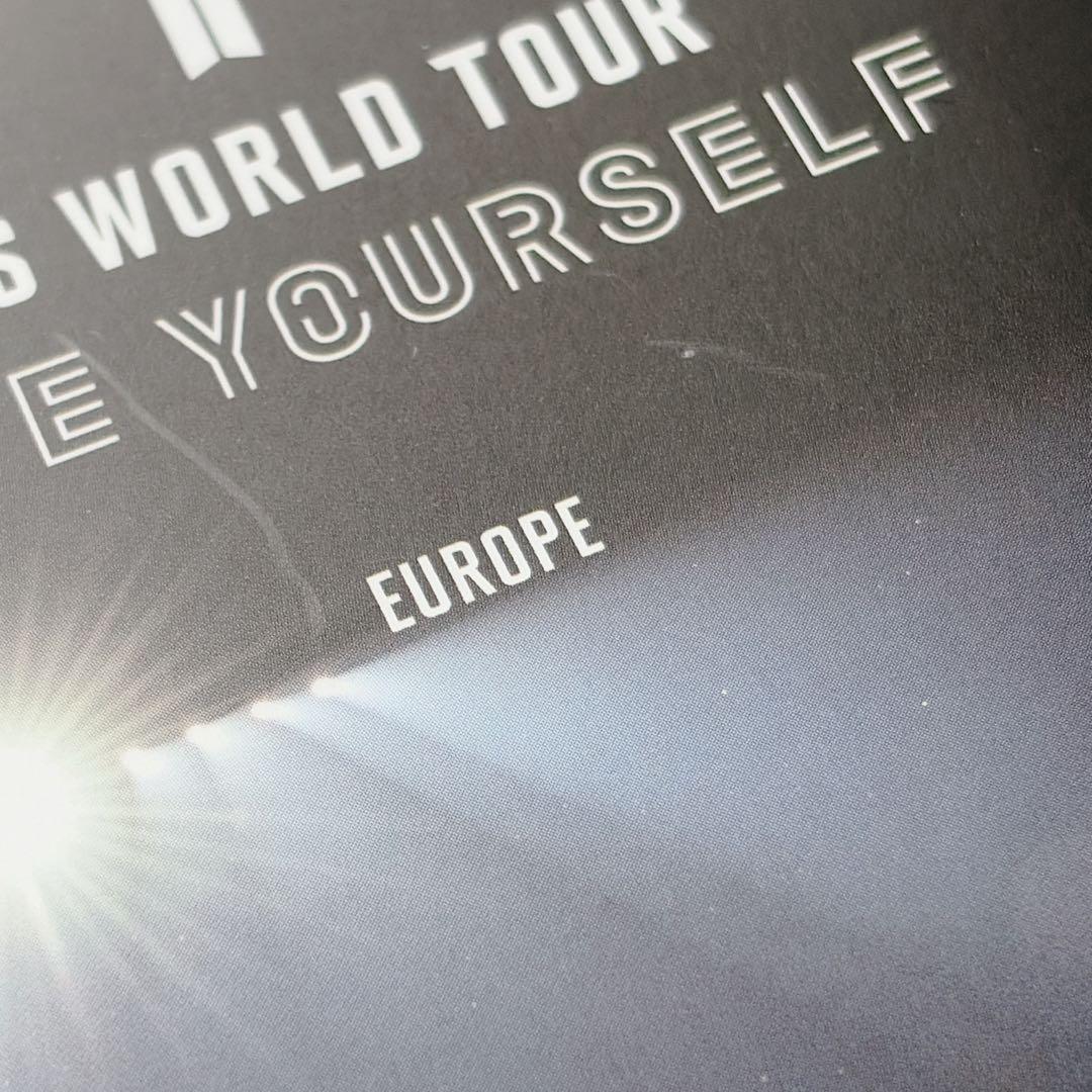 BTS Loveyourself EUROPE ヨーロッパ★SUGA ユンギ