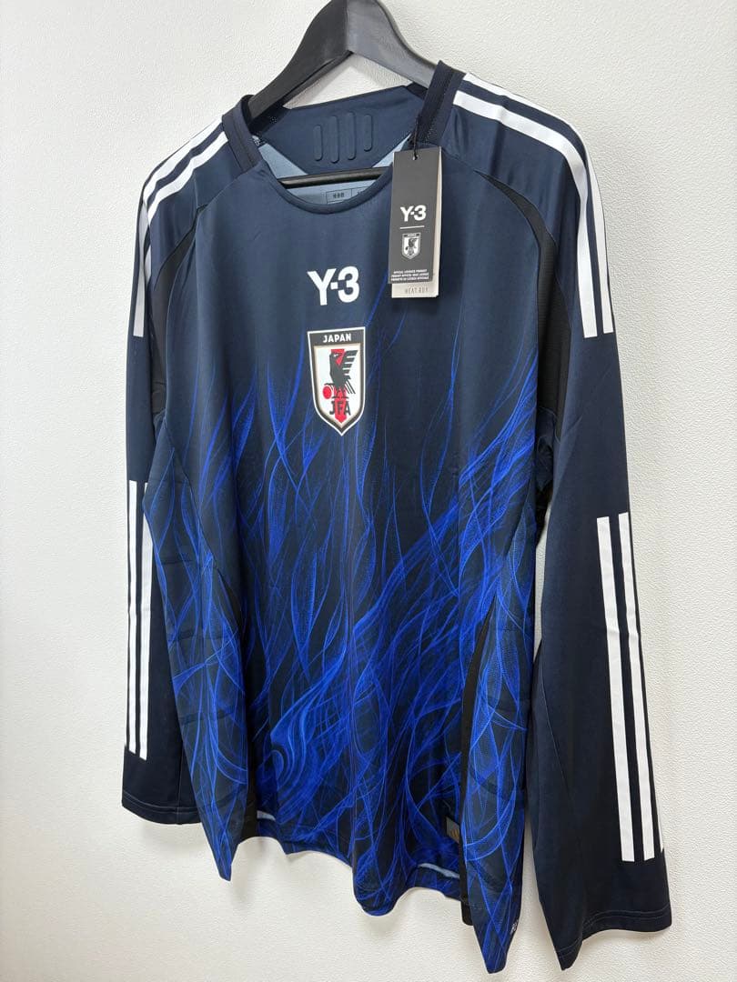 【2XL】【新品・正規品】日本代表 オーセンティック 長袖 ユニフォーム y3