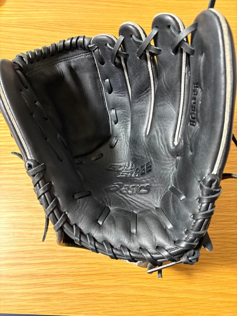 Y*i様 アシックス 一般軟式 投手用 大谷翔平モデル 初期 グローブ 黒