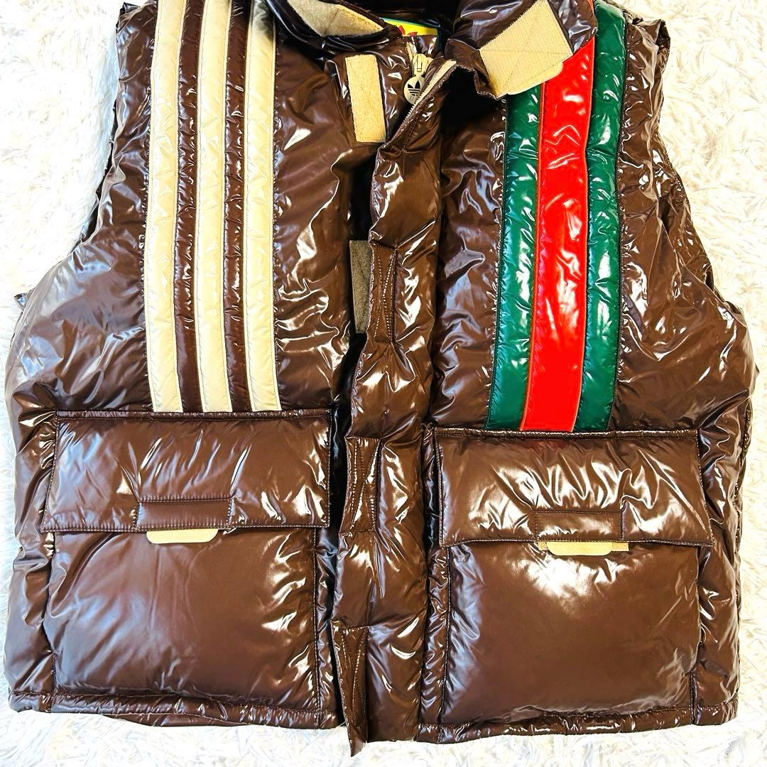 GUCCI×adidas グッチ×アディダス コラボ ダウンベスト 46