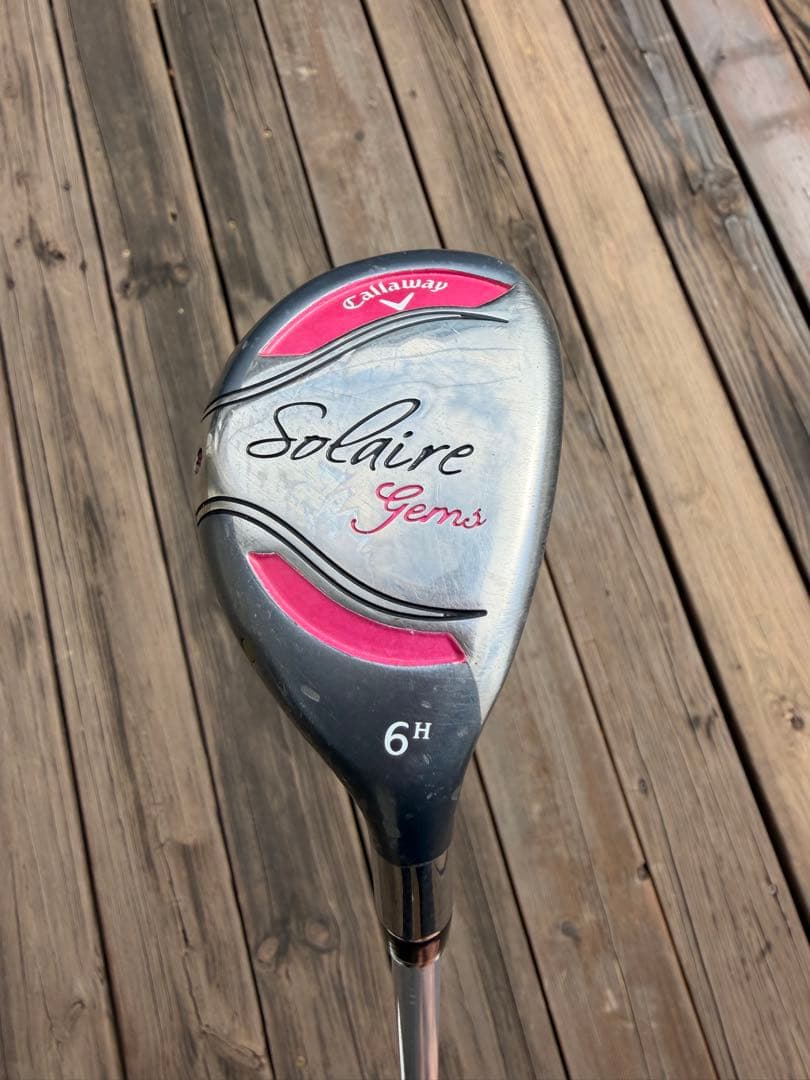 Callaway Solaire Gems 6H ハイブリッドクラブ