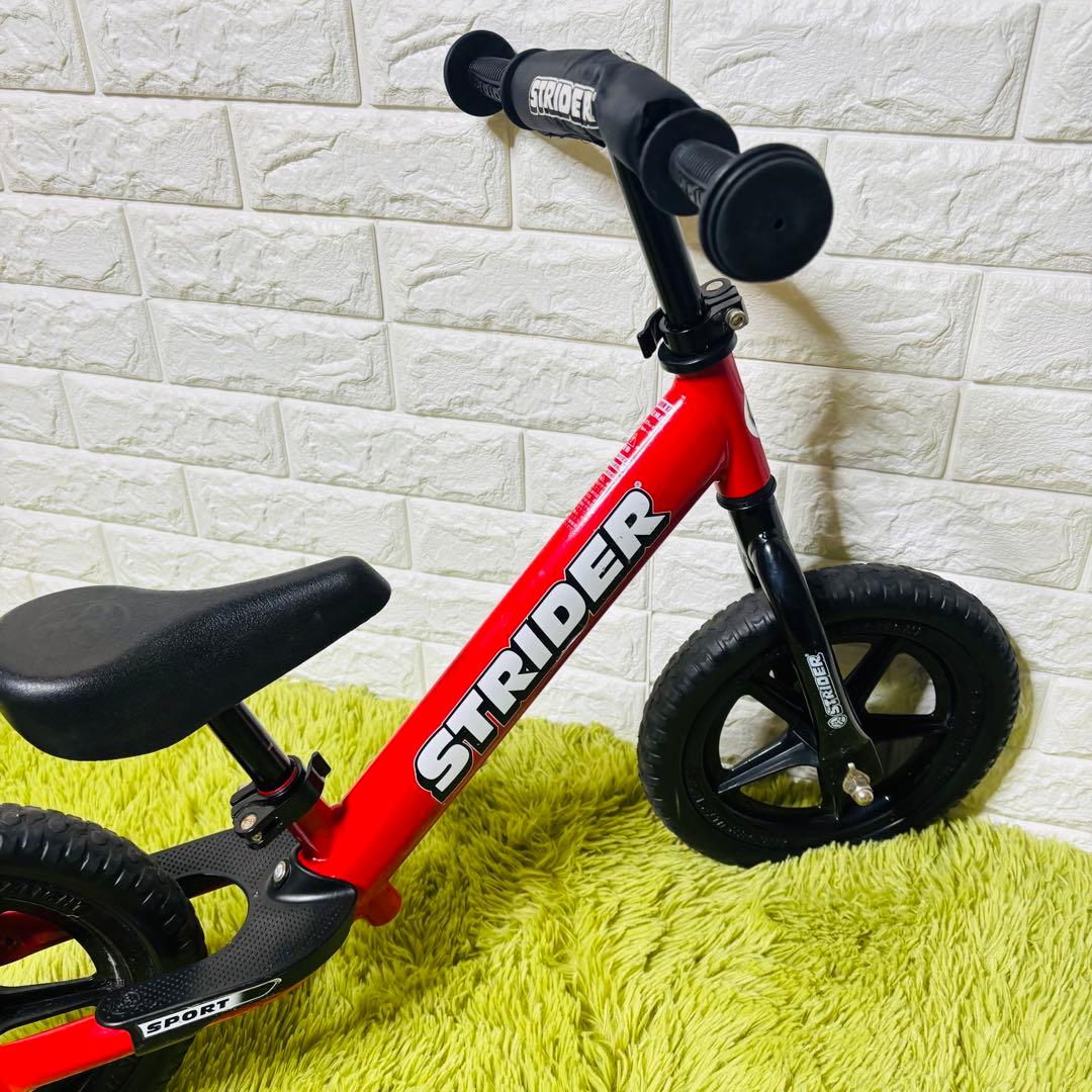 ストライダー STRIDER 12インチ レッド キックバイク　スポーツモデル