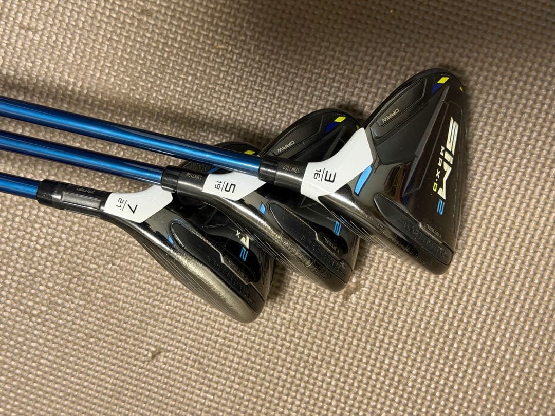 SIM2MAX-Dフェアウェイウッド2本セット(3W, 5W)