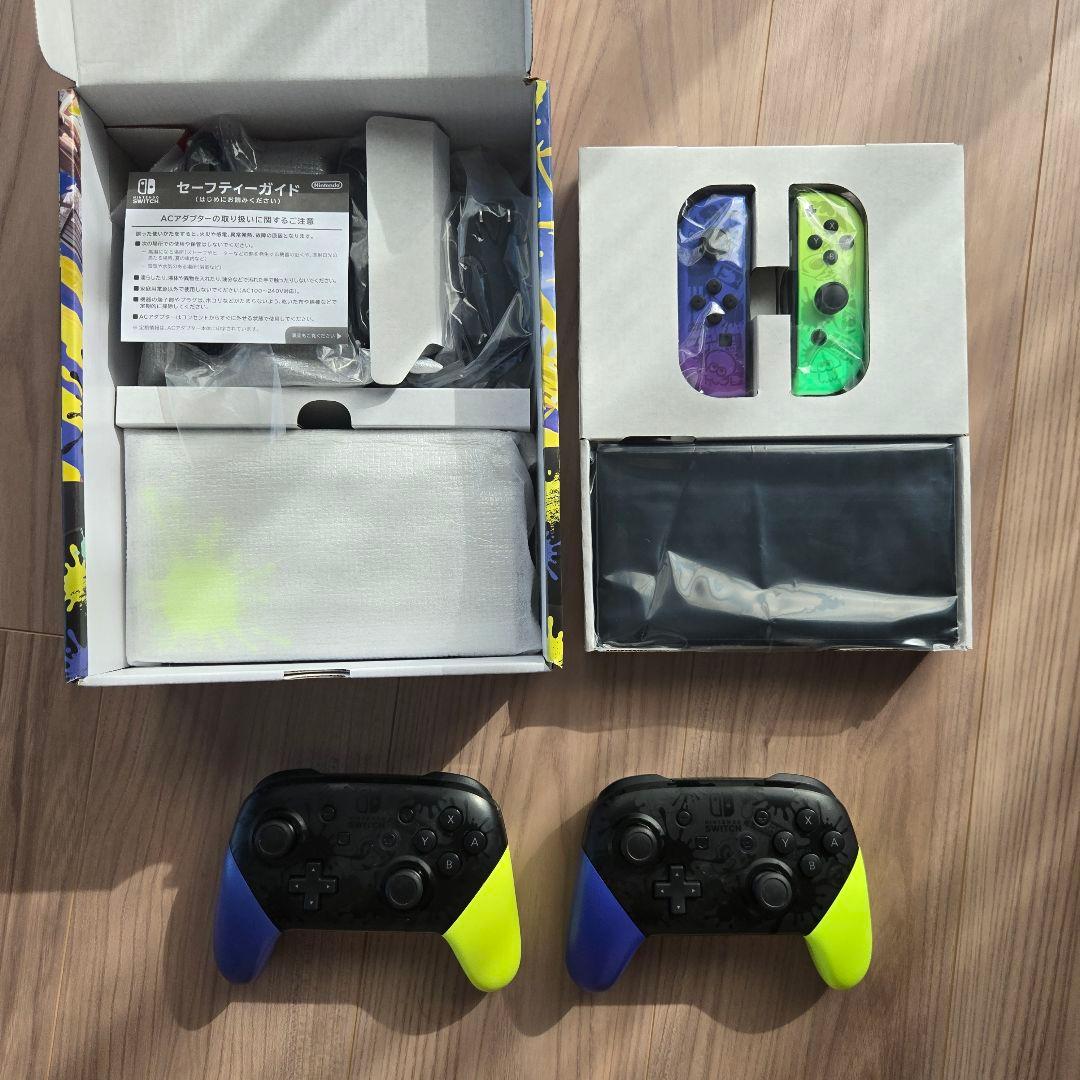 Nintendo Switch Splatoon3Edition コントローラー