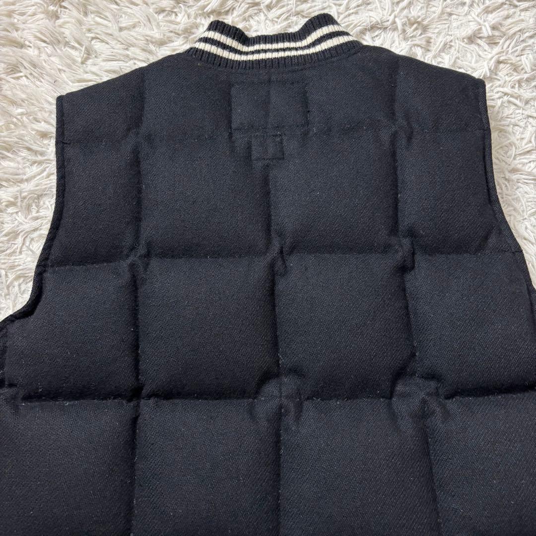 美品 WTAPS Wool Down Vest ブラック S
