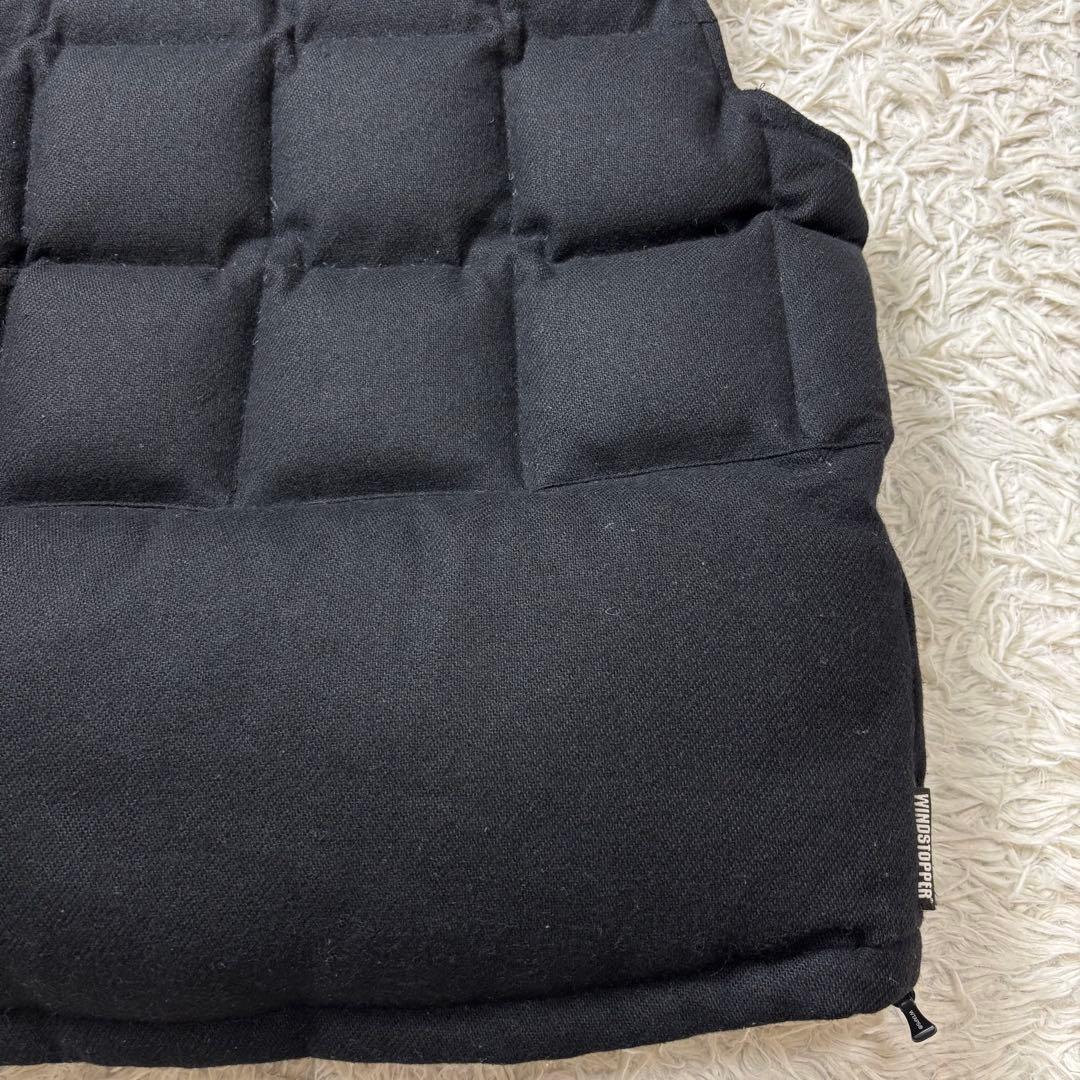 美品 WTAPS Wool Down Vest ブラック S