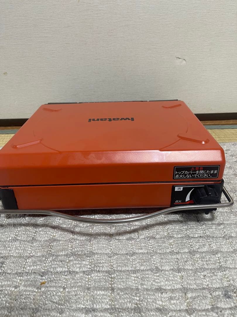 Iwatani アウトドアカセットコンロ オレンジ
