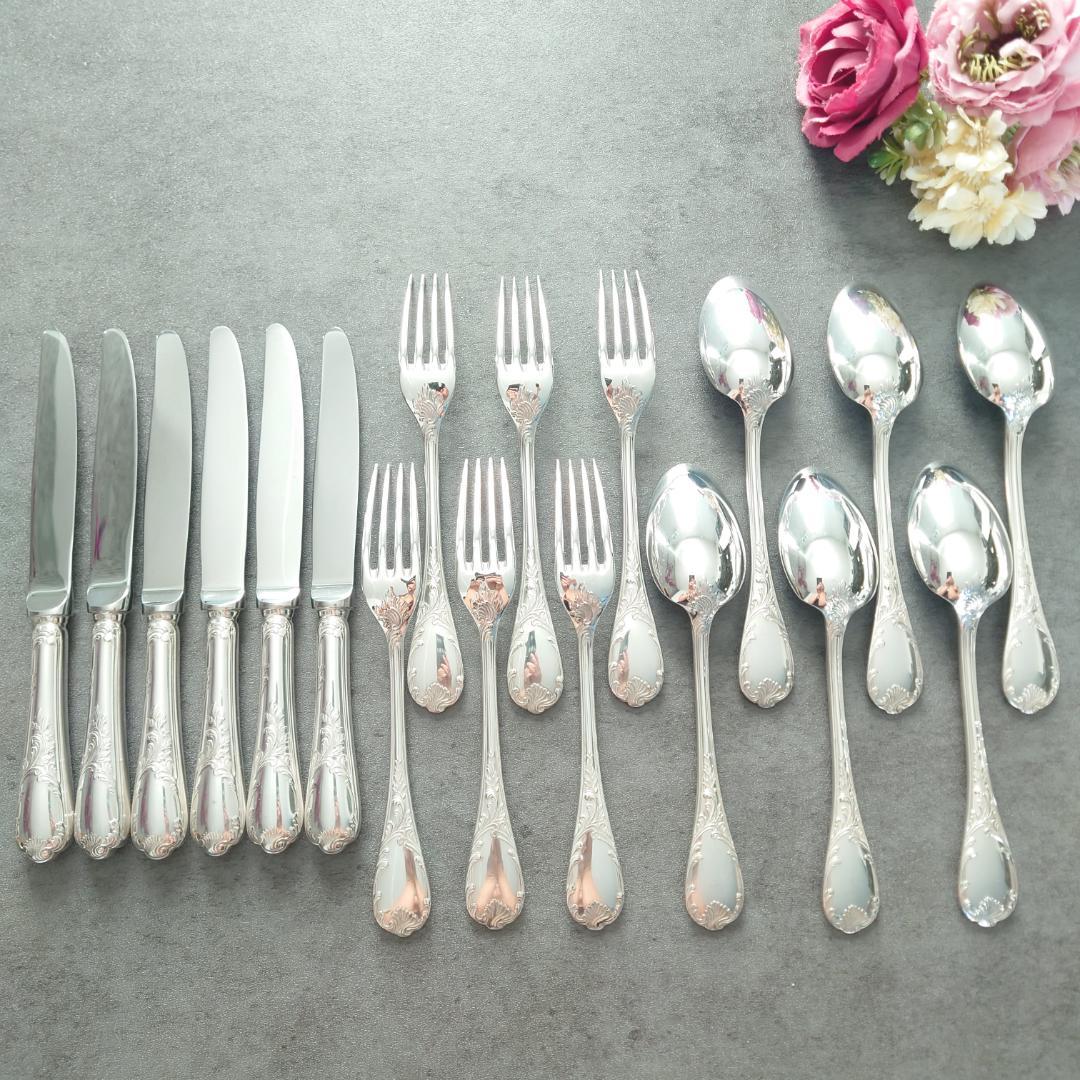 希少 美品 クリストフル マルリー デザートサイズ 18点